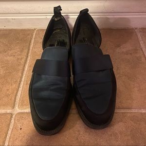 Zara Satin Loafers